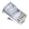Cat5e RJ45 Crimp Connectors For Round Stranded Cable, 100 Pieces - Platinum Tools