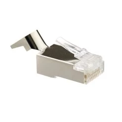 Shielded Cat6a Crimp Plugs, Solid Wire, 100 Pcs, Platinum Tools