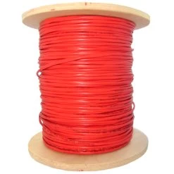 1000ft Orange 2 Fiber Multimode Fiber Optic Cable, 62.5/125