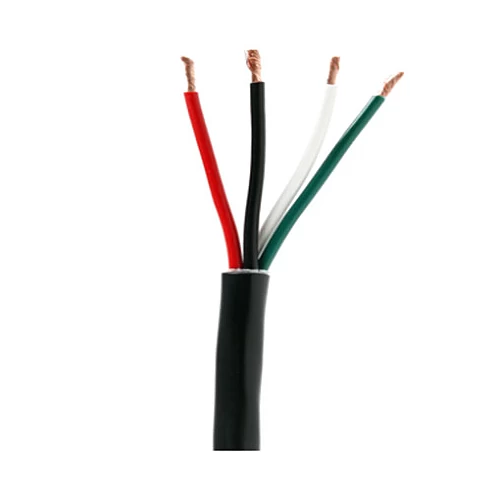 Copper 16/4 Black Outdoor Speaker Cable, 500ft Pullbox 4 Copper 16/4 Black Outdoor Speaker Cable, 500ft Pullbox - Image 2