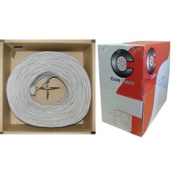 1000ft Shielded 22/8 Gray Security/Alarm Wire