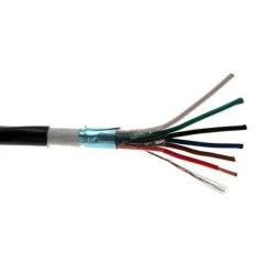 Shielded Direct Burial Multi-Purpose Wire, 18/6, Stranded, CMX