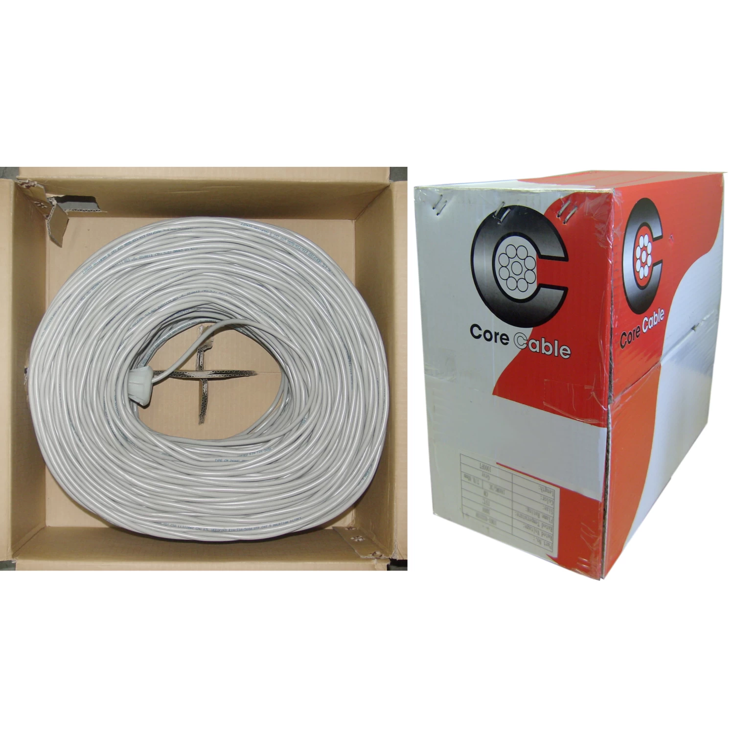 1000ft - 16/2 Stranded Security Cable, CM, Gray - Pullbox 4 1000ft - 16/2 Stranded Security Cable, CM, Gray - Pullbox - Image 2