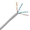 Cat5e Gray Solid Copper Ethernet Cable, Pullbox 500ft 1 Cat5e Gray Solid Copper Ethernet Cable, Pullbox 500ft -Network Cable Store 10x6 021fan 1