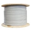 1000ft Shielded Gray Cat6 Ethernet Spool, Solid, Bulk -Network Cable Store 10x8 521nh