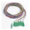 12 Fiber Pigtail, Singlemode, Green Boot LC/APC, 3m -Network Cable Store 15f1 02212 v01