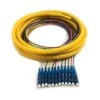 12 Fiber Distribution Pigtail, SM, LC/UPC, 3m -Network Cable Store 15f2 02112 v01