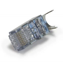 EzEX-RJ45 Cat6a Shielded Crimp Plugs, 50 Pcs, Platinum Tools -Network Cable Store 202052j 52