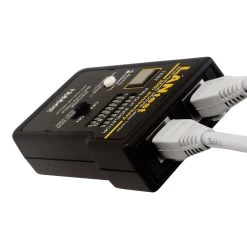 Lan Tester Network Cable Tester, Pin Configuration/Wire Map, Black -Network Cable Store 30d1 56552 v04