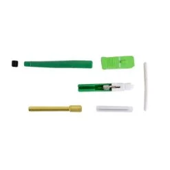 SC/APC Splice On Connector, 3.0/2.0mm Boot, Singlemode -Network Cable Store 31f1 52410 v02