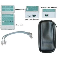 GIGAtest-E Wire Mapping Cable Tester, Tests Cat5e/6/6a