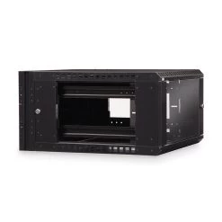 6U Swing-Out Wall Mount Cabinet With Glass Door - LINIER -Network Cable Store 61c2 11106 08