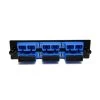 Fiber Distribution Panel Plate - 6 Blue SC/UPC Duplex Ports -Network Cable Store 61f2 01106 v01