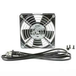 4 Inch Fan Kit, Rack / Server Cabinet, 53 CFM 9 4 Inch Fan Kit, Rack / Server Cabinet, 53 CFM -Network Cable Store 61j2 51100 06