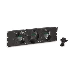 3U Rackmount, Triple Fan Panel