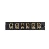 LGX Plate 6 Multimode SC Connectors, Beige OM1/2 -Network Cable Store 68f3 10060 v01
