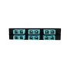 LGX Plate 6 Multimode Duplex SC Connectors, Aqua OM3/4 10Gb -Network Cable Store 68f3 20060 v01