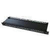 24-port Shielded Cat6a Patch Panel, 110, Rackmount, 1U -Network Cable Store 69bk 56024 v01