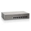 8 Port Gigabit Ethernet Switch W/ PoE, Matte Grey -Network Cable Store 71x6 00308