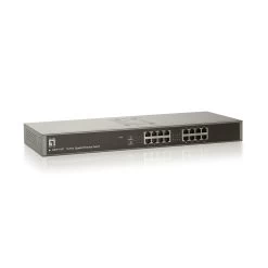 16 Port Gigabit Ethernet Switch, Matte Grey
