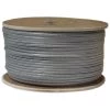 1000ft Bulk Silver Satin Phone Cord, 28/6, Spool -Network Cable Store 8606 1000f