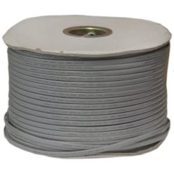 1000ft, Bulk Silver Satin Phone Cord, 26/6, Spool