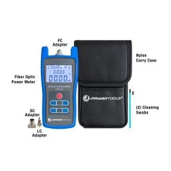 Jonard Tools Fiber Optic Power Meter. -50 To +26 DBm, With FC/SC/LC Adapters -Network Cable Store 90j1 00007 v08