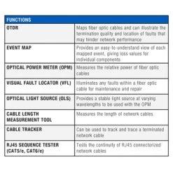Jonard Tools Multi Function OTDR -Network Cable Store 90j1 00009 v11