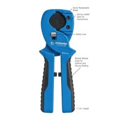 Jonard Tools Medium Microduct Tube Cutter, Max Tube 1.1 Inch -Network Cable Store 90j1 00020 v07