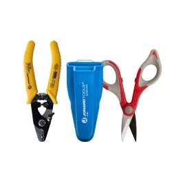 Jonard Tools Fiber Kit With Kevlar Cutter, Molded Pouch
