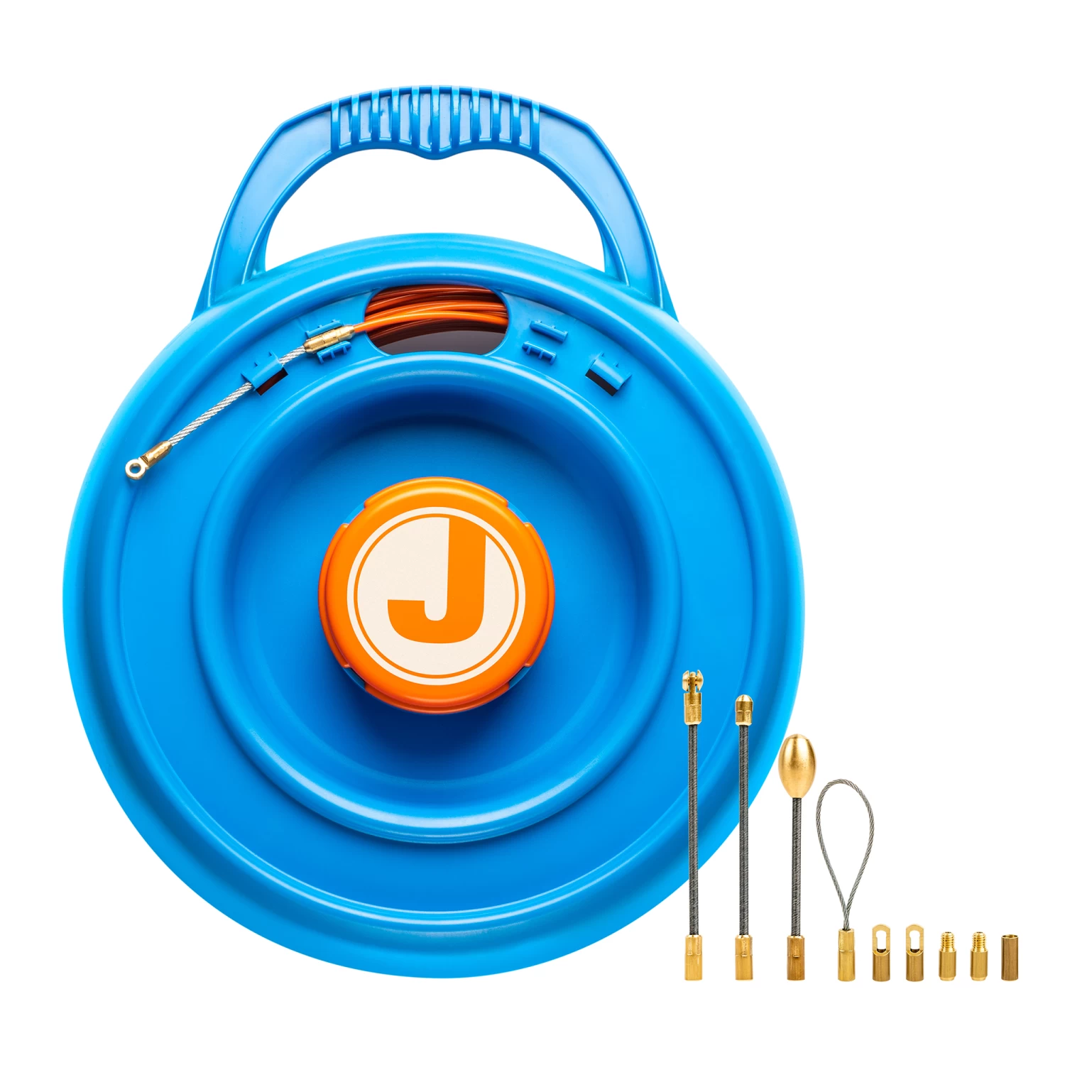 Jonard Tools Fiberglass Fish Tape Rodder, 100 Feet 3 Jonard Tools Fiberglass Fish Tape Rodder, 100 Feet