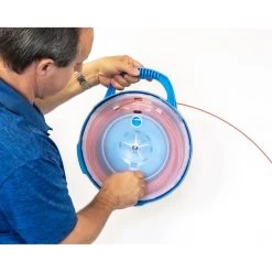 Jonard Tools Fiberglass Fish Tape Rodder, 100 Feet 20 Jonard Tools Fiberglass Fish Tape Rodder, 100 Feet -Network Cable Store 90j1 00052 v09