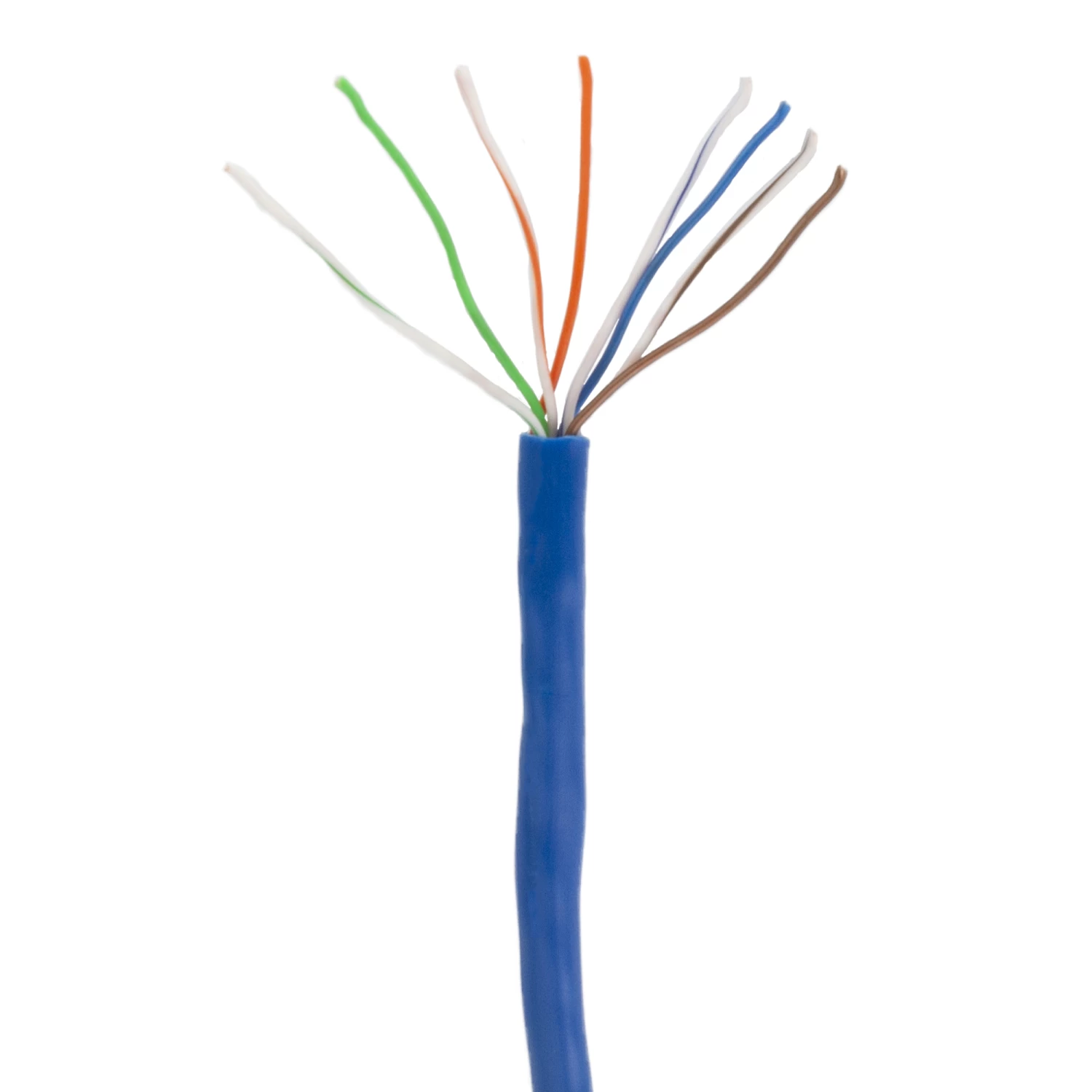 Cat5e Ethernet Cable, Solid Copper, Blue, Pullbox 500ft 4 Cat5e Ethernet Cable, Solid Copper, Blue, Pullbox 500ft - Image 2