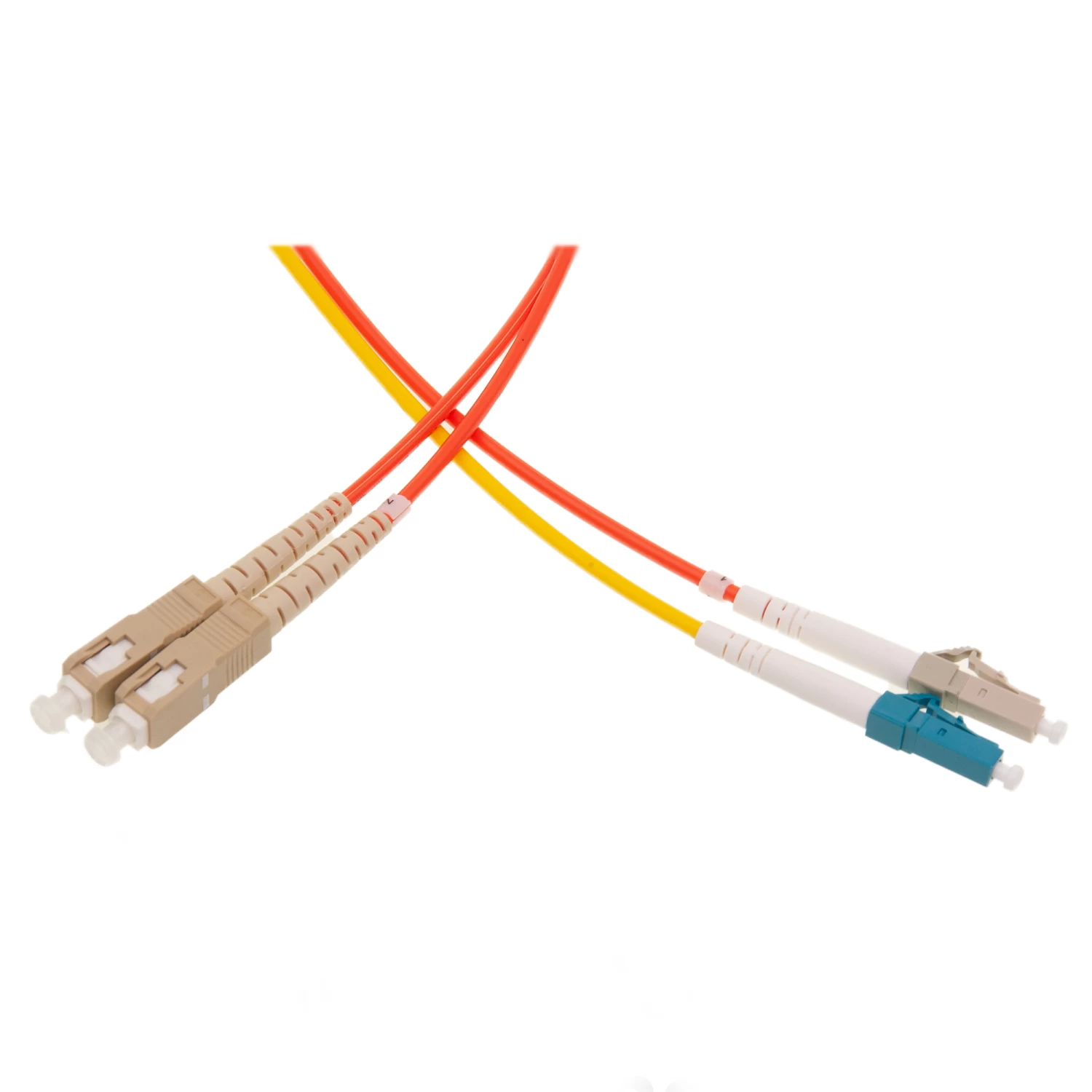 LC-SC Mode Conditioning Patch Cable, OM2, 50/125, 1 Meter 3 LC-SC Mode Conditioning Patch Cable, OM2, 50/125, 1 Meter