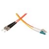 LC-ST Mode Conditioning Patch Cable, OM1, 62.5/125, 1 Meter 2 LC-ST Mode Conditioning Patch Cable, OM1, 62.5/125, 1 Meter -Network Cable Store lcst 121xx 12
