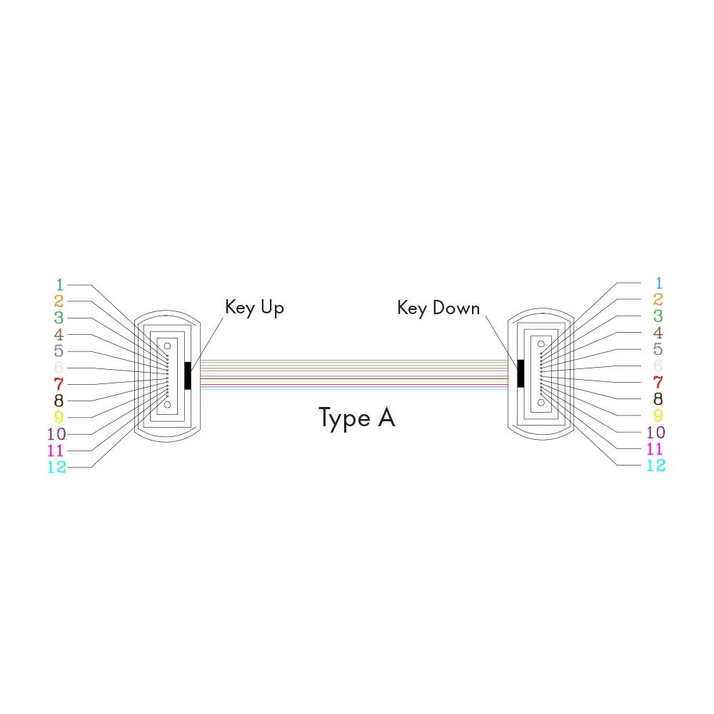 MTP 12-Strand OM4 40/100 Gigabit Type-A Fiber Optic Cable 5 MTP 12-Strand OM4 40/100 Gigabit Type-A Fiber Optic Cable - Image 3