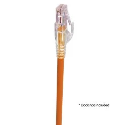 Cat6a Pass Through Crimp Plugs, Red Tint, 100pc, Simply45 -Network Cable Store s45 1700 v13