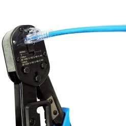 Crimp Tool For UTP And Internal Ground RJ45 Modular Plugs -Network Cable Store s45 c200 v03