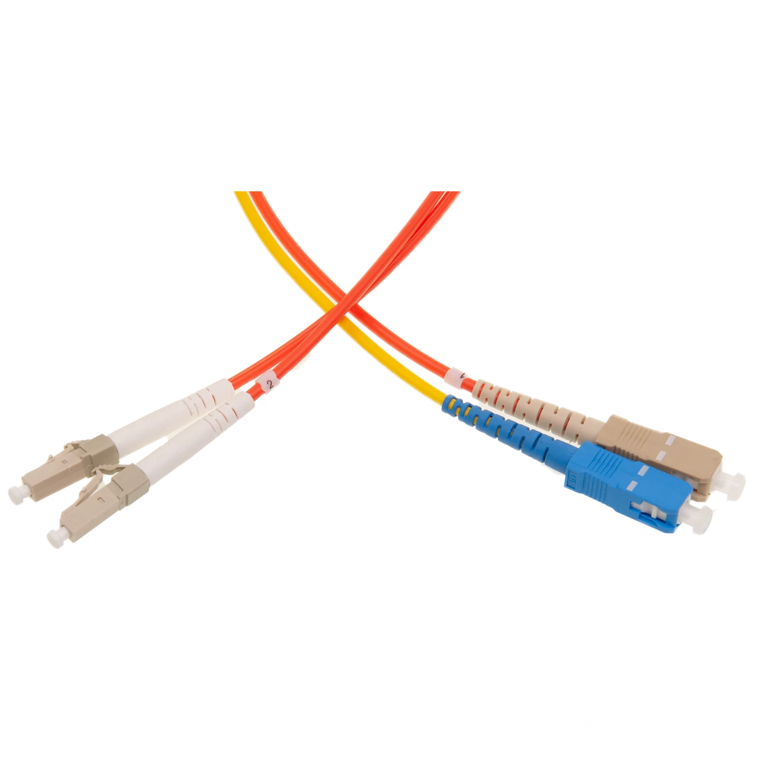 SC-LC Mode Conditioning Patch Cable, OM2, 50/125, 1 Meter 3 SC-LC Mode Conditioning Patch Cable, OM2, 50/125, 1 Meter