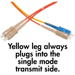 SC-SC Mode Conditioning Patch Cable, OM2, 50/125, 1 Meter -Network Cable Store scsc 120xx 01