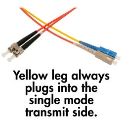 SC-ST Mode Conditioning Patch Cable, OM2, 50/125, 1 Meter -Network Cable Store scst 120xx 01